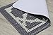 EN'DA Home Entrance Doormat Fiber with Various Pattern Bathroom Doormat 19 by 30.7-Inch (Gray)