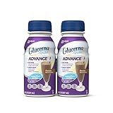 Glucerna Advance Nutrition Shake, To Help Manage Blood Sugar, Chocolate, 8 fl oz, Pack of 16