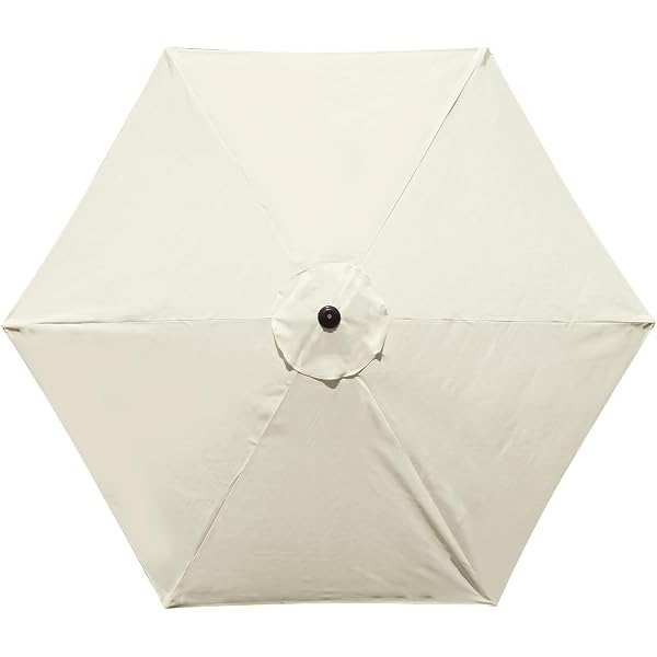 9 patio umbrella frame 6 rib Amazon.com : YOUGE OUTDOOR 9 Feet Patio Umbrella Replacement Canopy for 6  Ribs, Market Umbrella Top, Yard Table Umbrella Top Cover,Universal Strong  and Thick Umbrella Canopy,Canopy Only (Beige) : Patio, Lawn &
