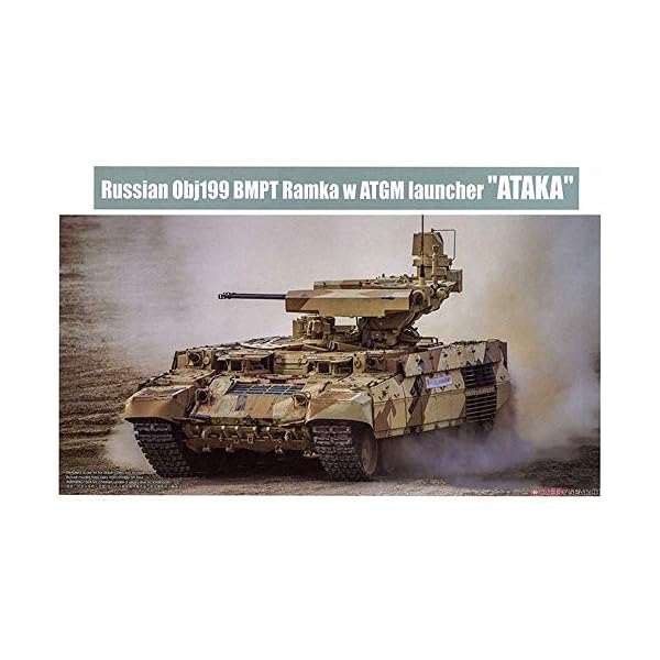 XHH Panzermodell Militärische Panzerpuzzle-Modellbausätze, 1/35 Scalerussian BMPT ATAC Panzer-Puzzle-Modell… – Bild 5