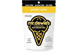 Mr. Dewie's Cashew Base Ice Cream Mix (Golden Spice)
