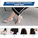 Black Heel Inserts by NaCare, 4PCS High Heel Pads Grips for Women Men, Comfortable Adhesive Shoe Inserts