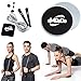 Core Exercise Sliders-Workout Equipment: 2 Dual Sided Gliding Discs + Light Resistance Band, Jump Rope, Wristband, Mesh Bag & eBook by eMGaDo
