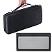 Smatree Hard Carrying Case with Black Soft Cover Compatible for Bose SoundLink III Bluetooth Speaker