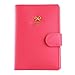 Travel Journey Passport ID Card Holder Case Cover Purse and Passport case (Bows Rose Red) ¡­