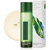 LAPALETTE Calming Green Turnover Toner | Green Tea | Hydrating & Moisturizing | Gentle Peeling with Natural Aha, Bha & PHA Ingredients | Red, Irritated Skin | Vegan | Korean Skincare 6.75fl.oz