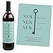 Home Sweet Home - Housewarming Gift for Women and Men - Wine Bottle Label Stickers - Set of 4