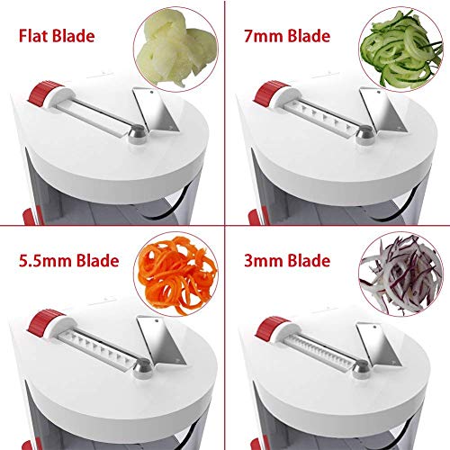 Vegetable Spiralizer 4 In 1 Slicer set Easy To Use Veggie Slicer With