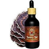Sporenity Turkey Tail Mushroom Extract Tincture, 2oz (60ml-Vegan-Non-GMO-Gut Health-Third Party Tested- Supplement