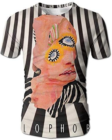 Geneva F Cage The Elephant Melophobia Men's Fashion 3D Printed Short Sleeve T Shirts