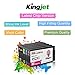 Kingjet Compatible 952 Ink Cartridge Replacements for HP 952 XL 952XL High Yield for OfficeJet Pro 8710 8720 7720 7740 8740 8715 8730 8210 Printer Ink (4-Pack)