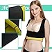 JforU Women Hot Sweat Body Shaper Slimming Waist Trainer Neoprene Shirt Vest Weight Loss Shapewear No Zipper Black