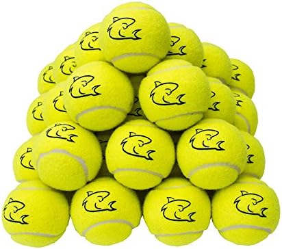 NEW 20 X Top Quality Yellow Tennis Balls Ideal For Fun Tennis - Cricket - Kids - Dogs