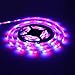 LTROP 2 Reels 12V 32.8ft Waterproof Flexible LED Strip Light Kit, Color Changing SMD3528 RGB with 600 LEDs Light Strips + 44-key IR Controller + 12V 5A Power Supply