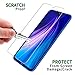 [2-Pack] QHOHQ Screen Protector for Xiaomi Mi 9 Lite,Redmi Note 8,Redmi Note 7,Redmi 7, [9H Hardness] [Bubble Free] HD Transparent Scratch-Resistant Tempered Glass