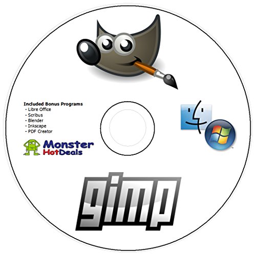 GIMP 2.8.14 DIGITAL PHOTO IMAGE EDITOR (BEATS ADOBE PHOTOSHOP) + BONUS PROGRAMS