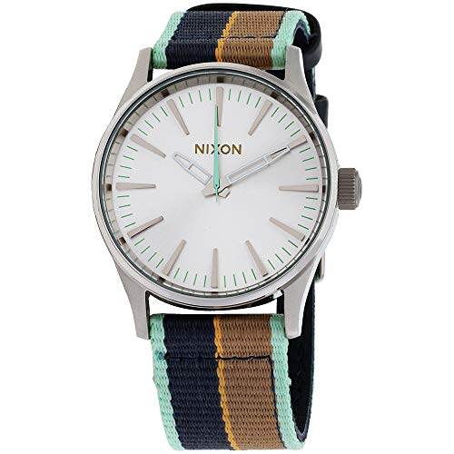 Nixon Men's A4262083 Sentry 38 Nylon Analog Display Analog Quartz Watch