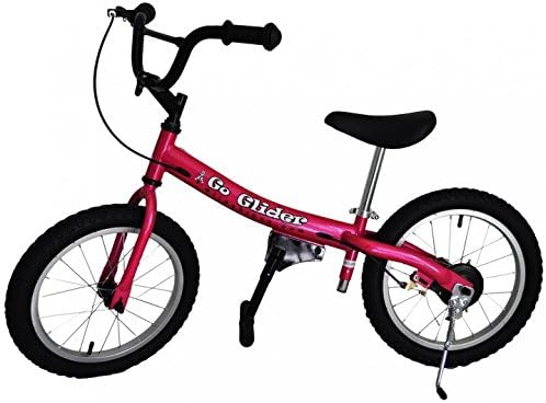 Go Glider Kids Balance Bike Lightweight Alloy with Patented Slow Speed Geometry (35 Inch Max Handlebar Height)