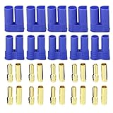5 Pairs EC5 5mm Banana Plug Female Male Bullet Connector for RC ESC LIPO Battery Motor