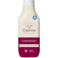 Caprina by Canus Fresh Goat's Milk Body Wash, Original Formula, 16.9 Fluid Ounce