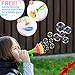Automatic Bubble Blower – Bubble Machine for Birthday Party, Fun Outdoor Activities, Weddings – Non-Toxic, High Quality Plastic, Portable – High Output Machine + BONUS Wands & Dip Tray by Duddy