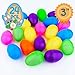 Totem World 24 Fillable Plastic Easter Egg Hunt Party Supply Pack - 3