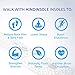 MindInSole® Acupressure Magnetic Massage Shoe Insoles Foot Therapy Reflexology Pain Relief for All Men and Women Sizes - Washable & Cuttable