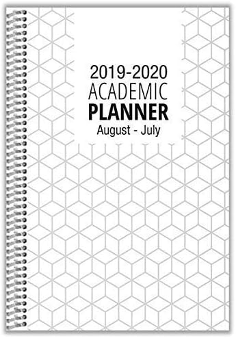Student Planner Academic Year August 2019 - July 2020/5.5" X 8.5" Cubes