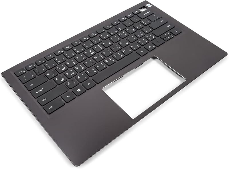 Dell Vostro 5410 5415 Palmrest Arabic Backlit Keyboard 07XR80 0P14H0 (Renewed)