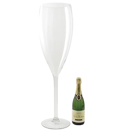 80cm Oversized Champagne Flute Vase Amazon Co Uk Kitchen Home