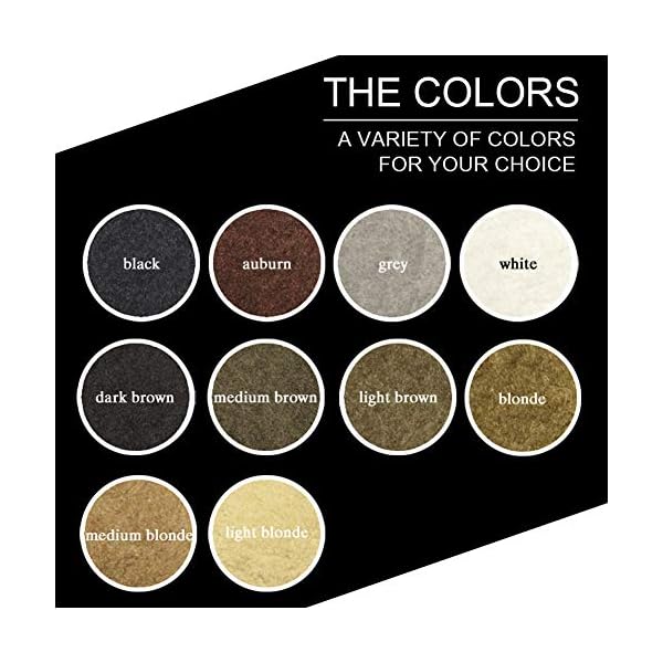 SEVICH Hair Fibers - Hair Rebuilding Fibers Original Refill, Nature Keratin Fibers for Thin Hair, 100g - Dark Brown