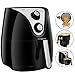 SUPER DEAL Electric Air Fryer XL 3.7 Quart W/Timer, Temperature Control, Detachable Basket, Fry Healthy with 80% Less Fat