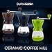 DuraCasa Manual Coffee Grinder Burr Coffee Grinder - Coffee Maker With Grinder For Espresso - Roasted Coffee Bean Grinder - Burr Grinder Coffee Mill - Best Manual Coffee Grinder Period!