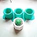 Cactus Flower Pot Silicone Mold Ceramic Clay Craft Casting Concrete Cup Mold