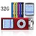 G.G.Martinsen 32 GB Mini Usb Port Slim Small Multi-lingual Selection 1.78 LCD Portable Mp3/Mp4, Mp3Player , Mp4Player , Video Player , Music Player , Media Player , Audio player With Photo Viewer , E-book Reader , Voice Recorder, Games & Movie-Pink