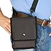 e-Holster Mini Tablet Carrying Case Pouch (9”x7”) - Computer Sling Tote with Adjustable Shoulder and Leg Straps - Universal Sleeve Size