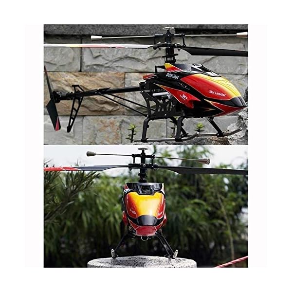 GRTVF RC Hubschrauber eingebauter Gyro, 2,4 GHz Fernbedienung Flying Drone Spielzeug Flugzeugmodell mit LCD-Sender für… – Bild 3