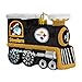 NFL Pittsburgh Steelers Blown Glass Train Ornament