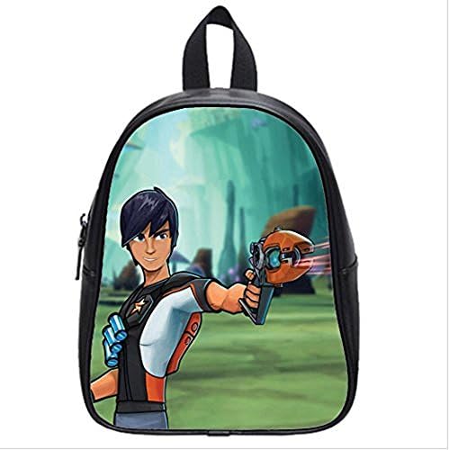 Emana custom Slugterra backpack school Student Shoulder bag School Bag for kids (large)
