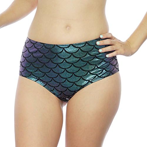 Women's Mermaid Scale Shiny Style Festival Rave Wear
