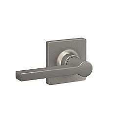 Lock Scout Straight Lever with Square Trim Dummy