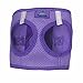 Doggie Design Dog Harness - No Choke Dog Harness, Dog Vest, Mesh Polyester, Pet Harness, Simple Step in and Go Design - Paisley Purple - XXS