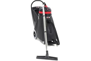 HFJDDX Viper Cleaning Equipment SN18WD Shovelnose 18 gal Wet/Dry Vacuum, 24" Cleaning Path, 2 10" Non-Marking Wheels, 50' Power Cable, 2 Stage Vacuum Motor, 9' Vacuum Hose