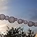 Just Artifacts Decorative Round Chinese Paper Lanterns 12pcs Assorted Sizes (Color: White)