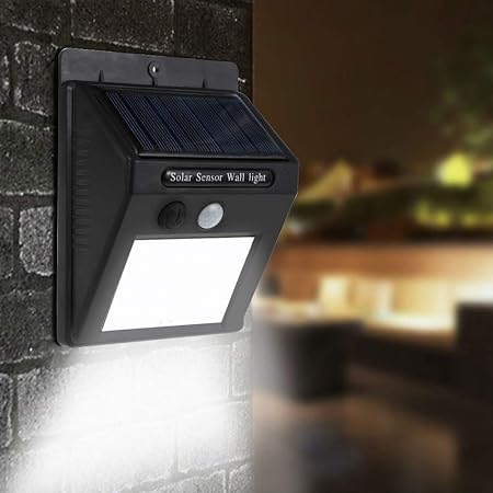 CRD PRODUCTS 2PCS 20-LED Wireless PIR Motion Sensor Solar Auto Switch Night Light Lamp Porch Path Street Fence Waterproof for Garden Lighting