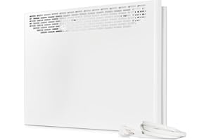 Uniwatt by Stelpro UHC1501PW UHC Series 1500W Plug-In Quiet Convector Heater with Built-in Thermostat, White