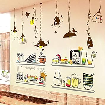 Restaurantes Cocinas Vajillas Comida Decoracion De Paredes