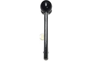 SB DISTRIBUTION LTD SBDs (Pack of 1) World Class Selector Pin - 1/2" Diameter - 4" Locking Grip Length Cotterless Detent Hitch Pin | OEM Grade Fitness Eqpt Weight Stack Selector Keys - Round Phenolic Knob