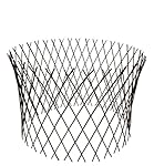 Master Garden Products Circular Willow Lattice Fence, 30 by 60-Inch