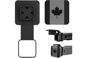 Zynaxir Trailer Hitch Cover 2 inch,Tow Hitch Cover Plug Cap,Universal Dust Protection for 2" Class III/IV Receivers Tube, Fit